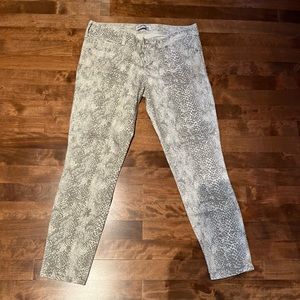 Express Skinny Snake print Jeans